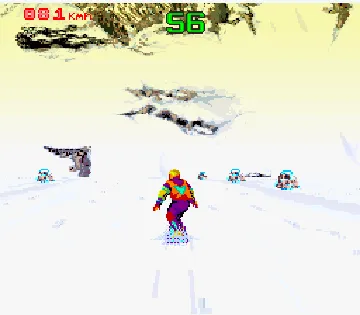 Ski Paradise with Snowboard (Japan) screen shot game playing